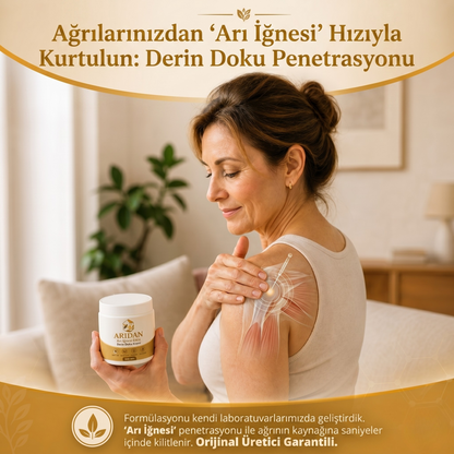ARIDAN™ - Arı İğnesi Etkili 'Nokta Atışı' Derin Doku Kremi